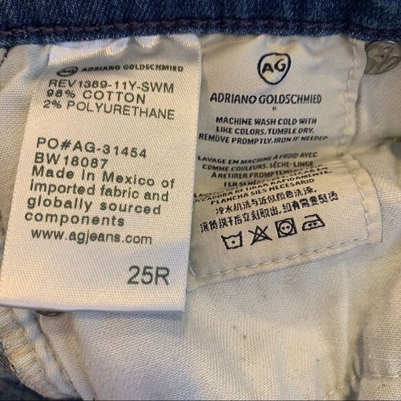 AG The Legging Ankle Super Skinny Ankle Distressed - Picture 7 of 7